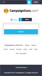 Mobile Screenshot of campaignguru.com